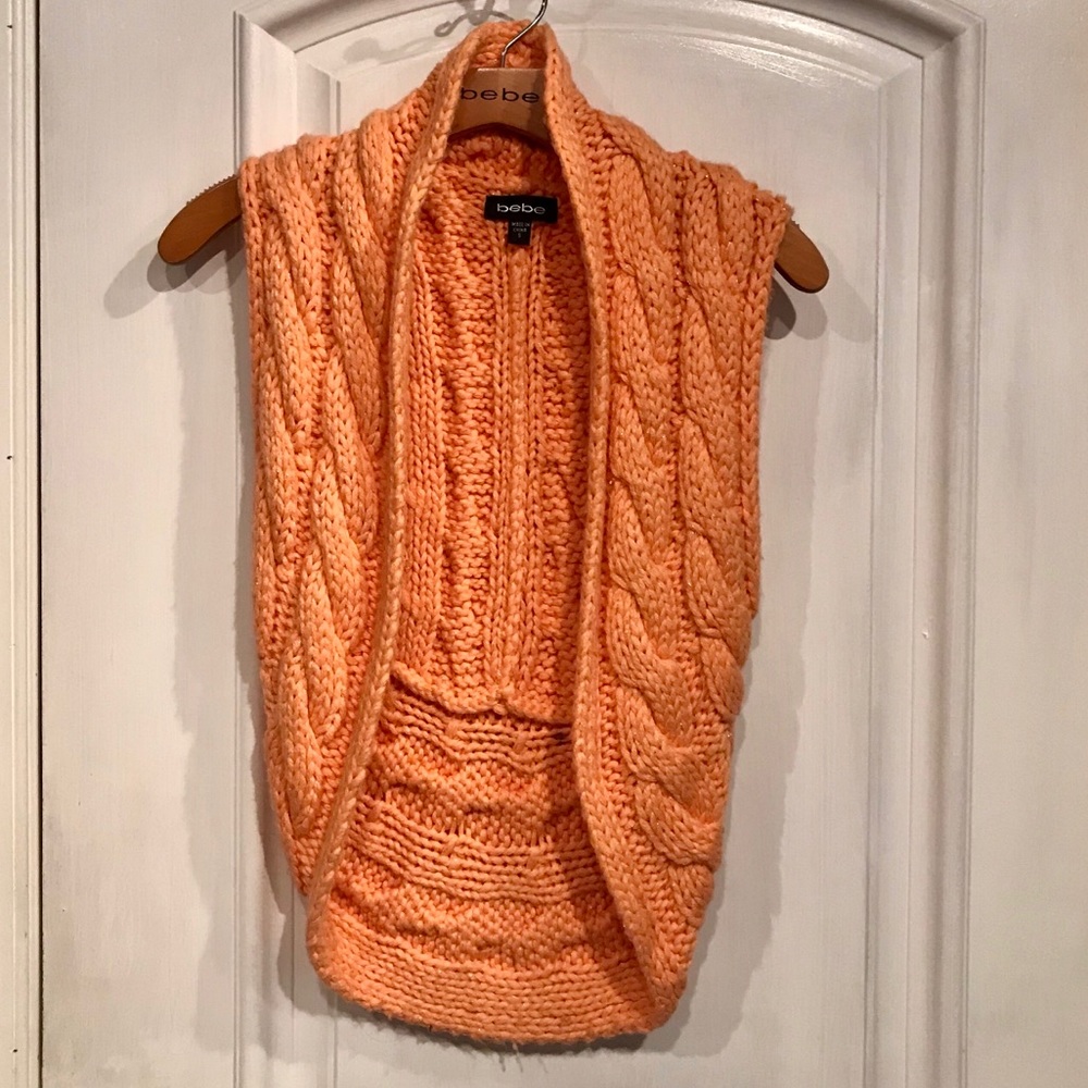 BEBE SWEATER VEST